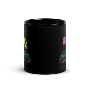 Synthwave Black Glossy Mug