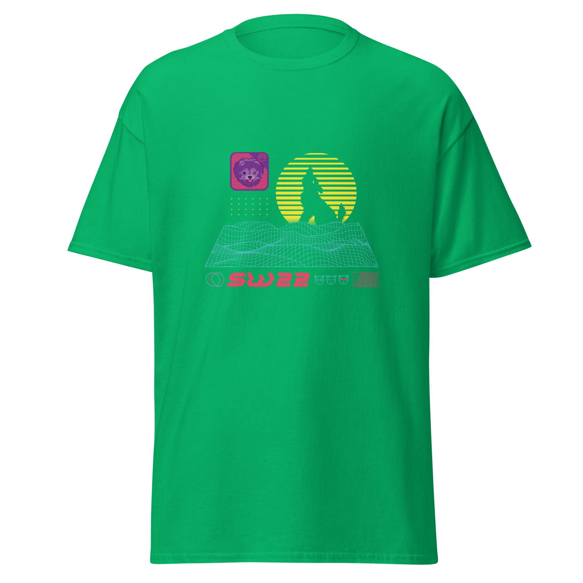 Synthwave Classic Adult Shirt – OG Wolfpack
